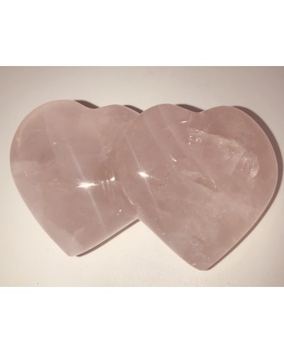 Rose Quartz Love Hearts