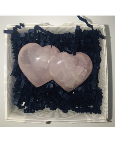 Rose Quartz Love Hearts