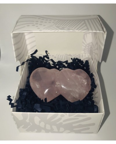 Rose Quartz Love Hearts