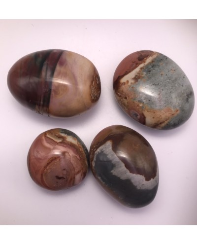 Polychrome Jasper Palm Stone