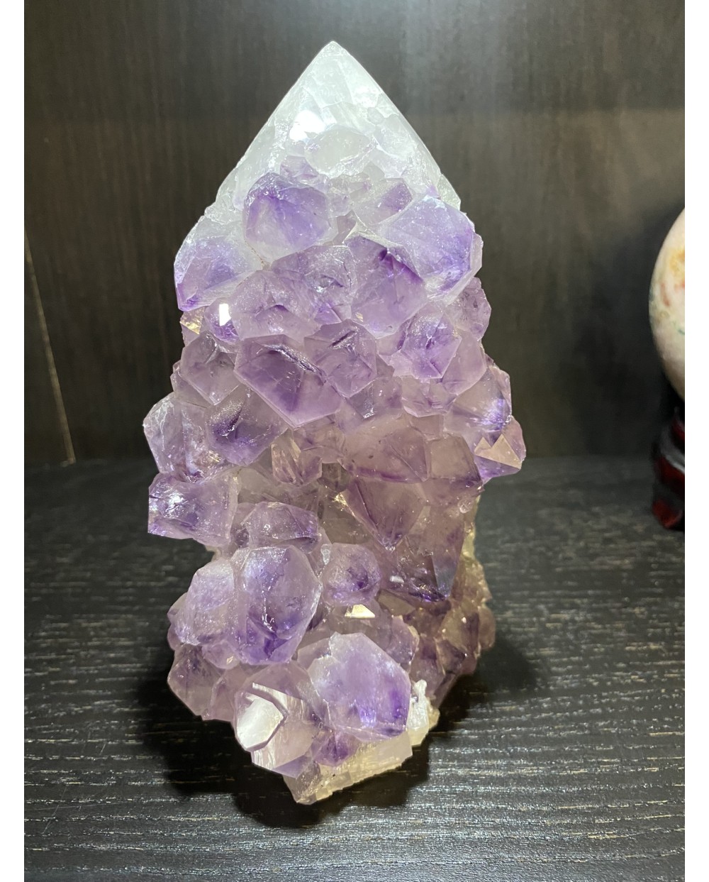 Amethyst Cut Base Polished Point One Of A Kind