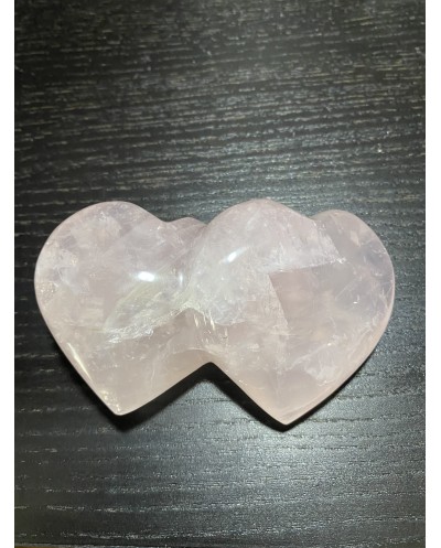 Rose Quartz Love Hearts