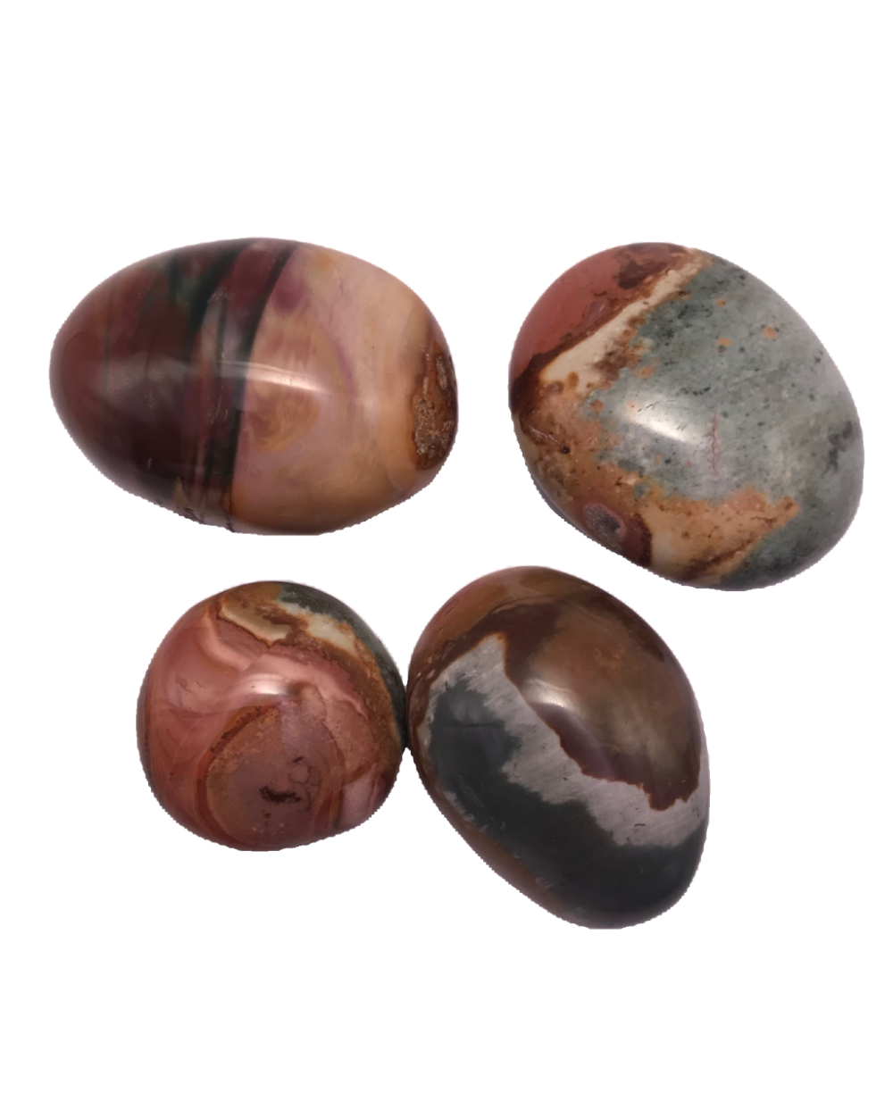 Polychrome Jasper Palm Stone