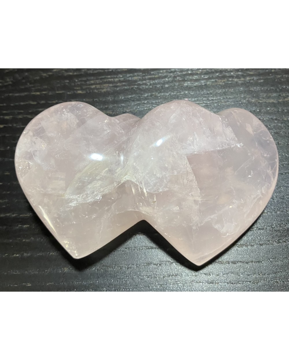 Rose Quartz Love Hearts