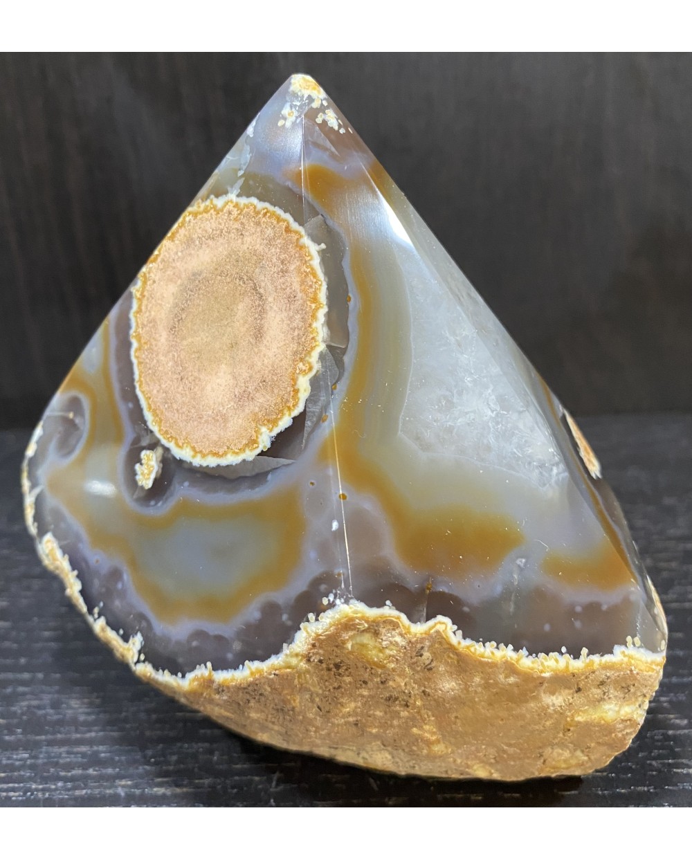 Agate Rough Cut Base Point One Of A Kind